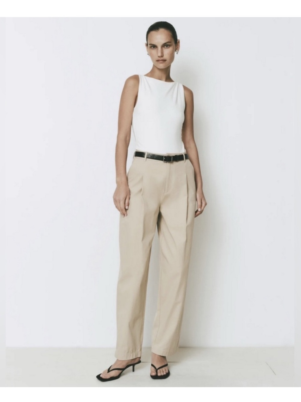 Rue Sophie maison pant in khaki beige
